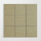 Lines II (Linen Sage) Wood Wall Art Gallery Image 1