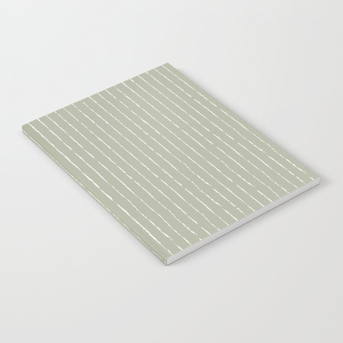Lines II (Linen Sage) Notebook Gallery Image 2