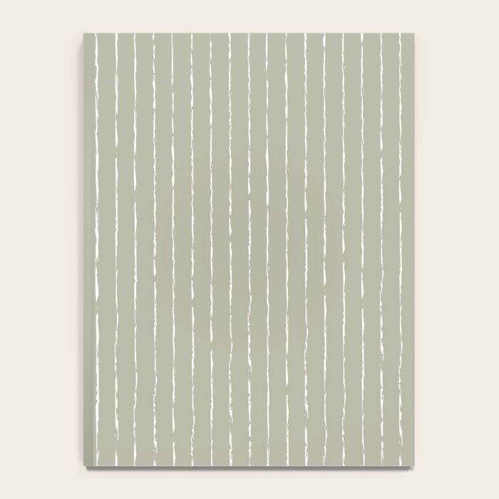 Lines II (Linen Sage) Notebook Gallery Image 4