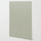 Lines II (Linen Sage) Wallpaper Gallery Image 2