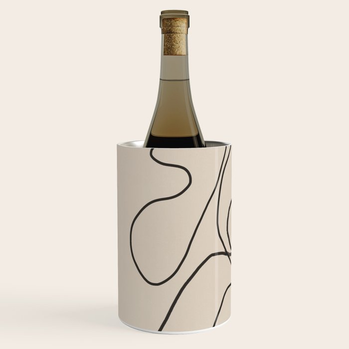 Gentle Abstract Line 5 Wine Chiller Gallery Image 2