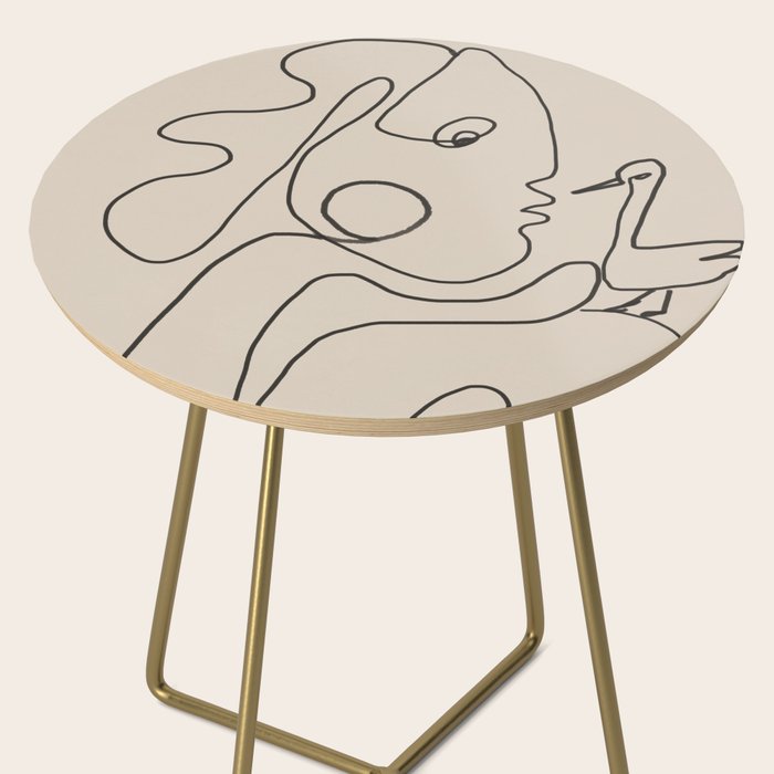 Gentle Abstract Line 5 Side Table Gallery Image 2