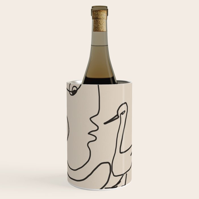 Gentle Abstract Line 5 Wine Chiller Gallery Image 3