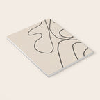 Gentle Abstract Line 5 Notebook Gallery Image 3