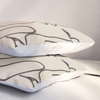 Gentle Abstract Line 5 Pillow Sham Gallery Image 3