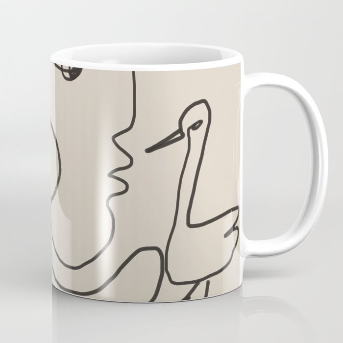 Gentle Abstract Line 5 Coffee Mug Gallery Image 1