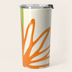 All Day Everyday in Green and Orange Nature Travel Mug Gallery Image 2