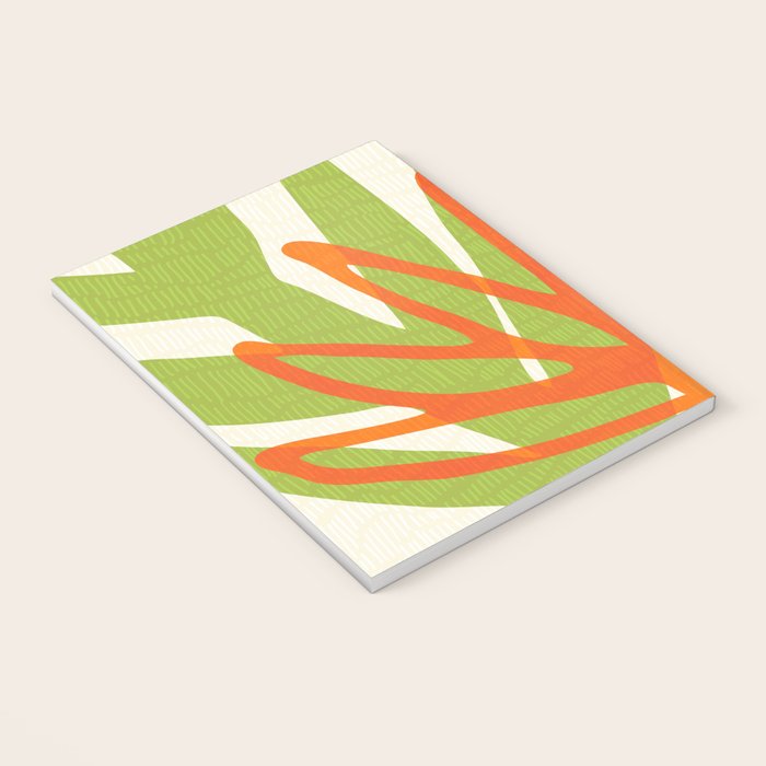 All Day Everyday in Green and Orange Nature Notebook Gallery Image 3