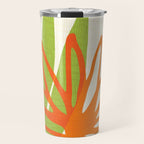 All Day Everyday in Green and Orange Nature Travel Mug Gallery Image 1