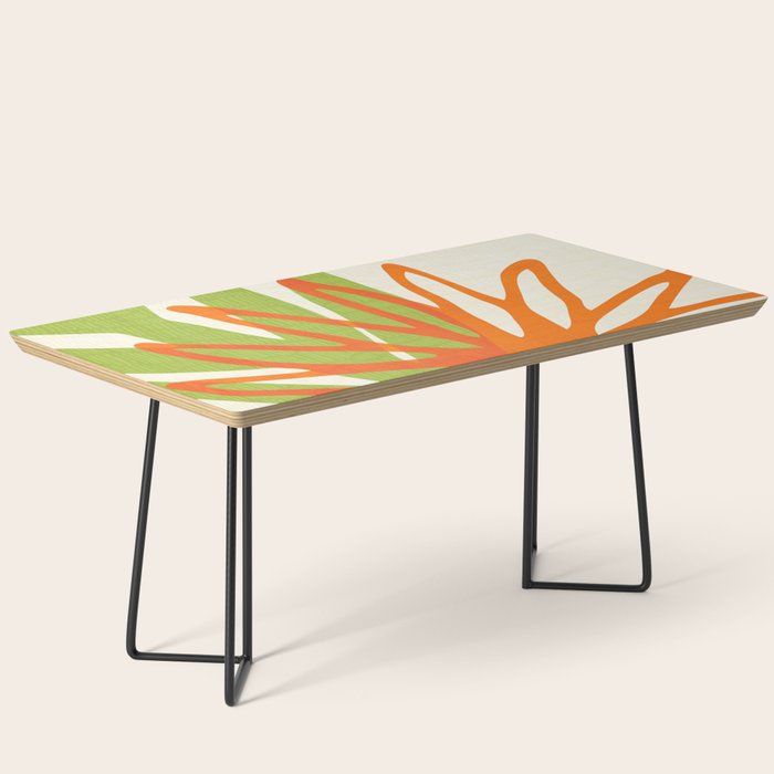 All Day Everyday in Green and Orange Nature Coffee Table Gallery Image 1