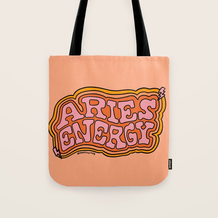 Aries Energy Tote Bag Gallery Image 1