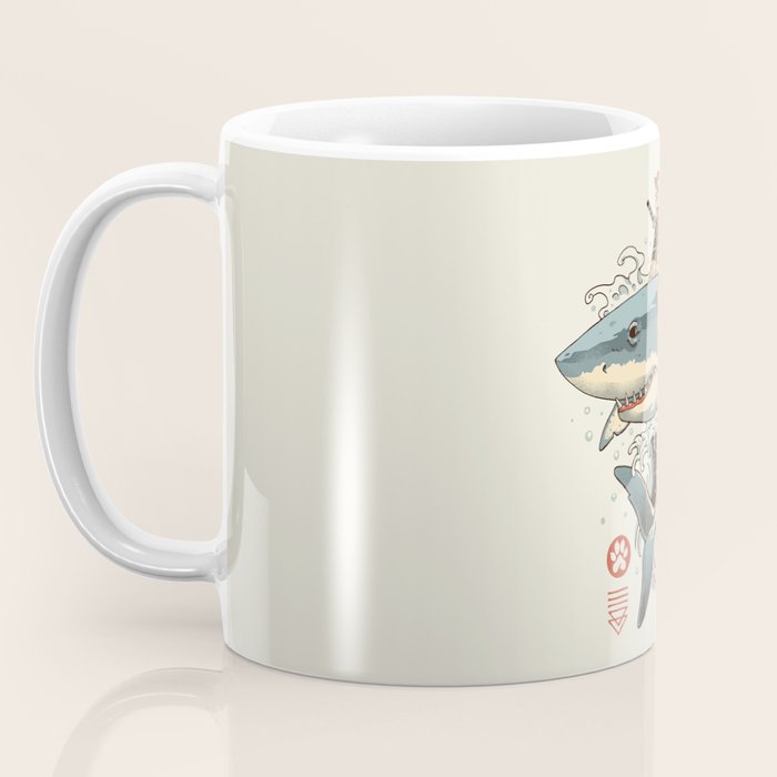 Cat Shark Coffee Mug Gallery Image 3