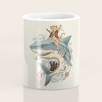 Cat Shark Coffee Mug Gallery Image 4