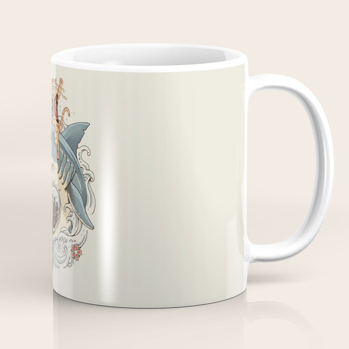 Cat Shark Coffee Mug