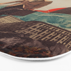 Leaving Their Cities Behind Bath Mat Gallery Image 3