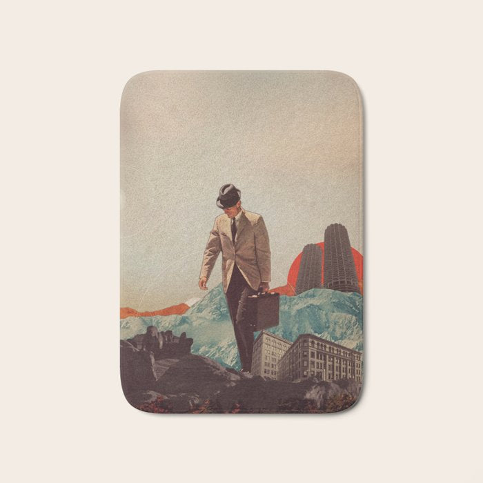 Leaving Their Cities Behind Bath Mat Gallery Image 1