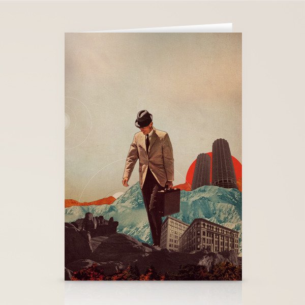 Leaving Their Cities Behind Stationery Card Gallery Image 1