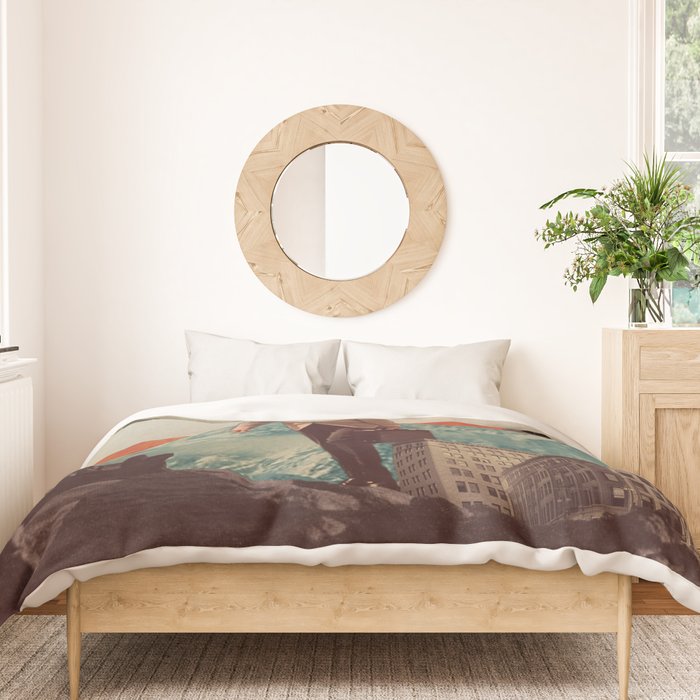 Leaving Their Cities Behind Duvet Cover Gallery Image 3