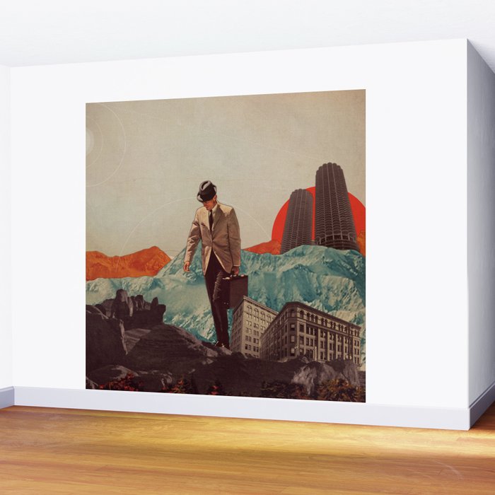 Leaving Their Cities Behind Wall Mural Gallery Image 2