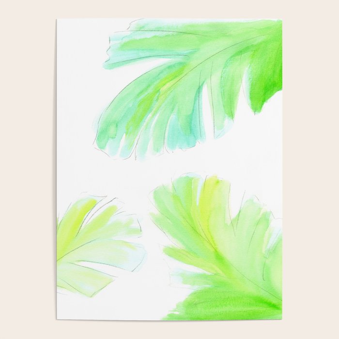 Banana Leaf Poster Gallery Image 1