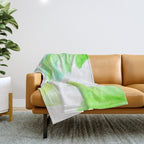 Banana Leaf Throw Blanket Gallery Image 1