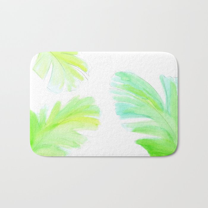Banana Leaf Bath Mat Gallery Image 1