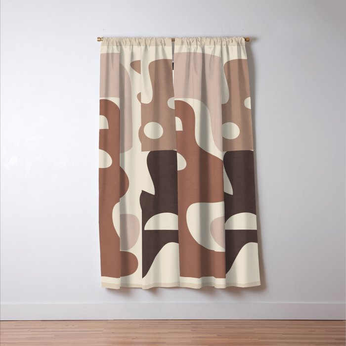 Fluid Whispers IV Window Curtain Gallery Image 3