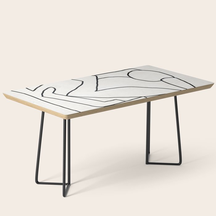 Abstract line art 2 Coffee Table Gallery Image 1