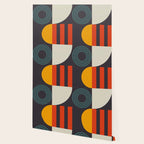 mid century bauhaus geometry square 2 Wallpaper Gallery Image 2