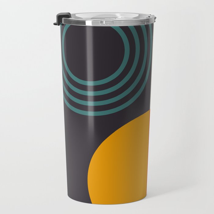 mid century bauhaus geometry square 2 Travel Mug Gallery Image 3