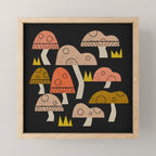 Toadstools Mini Art Print Gallery Image 1