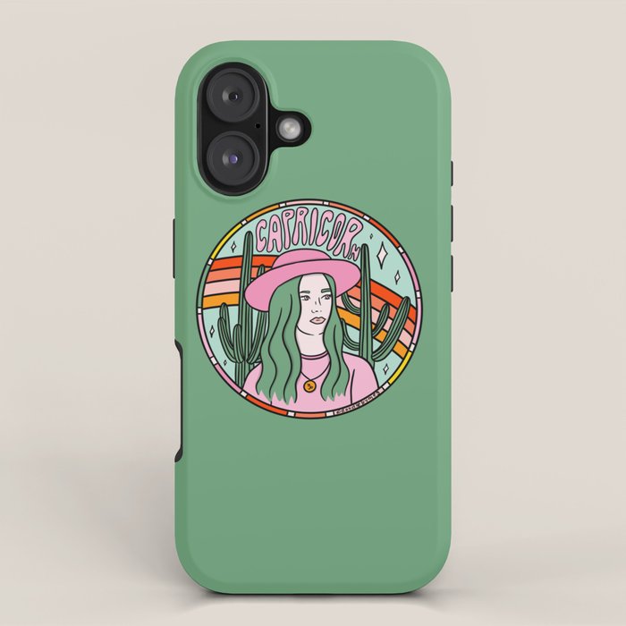 Capricorn Cowgirl iPhone Case Gallery Image 1