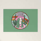 Capricorn Cowgirl Welcome Mat Gallery Image 1