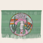 Capricorn Cowgirl Wall Hanging Gallery Image 1