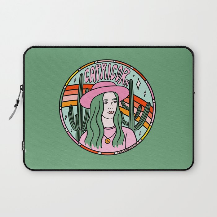 Capricorn Cowgirl Laptop Sleeve Gallery Image 1