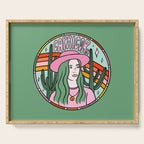 Capricorn Cowgirl Serving Tray Gallery Image 1