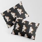 Space Cowboy - Black, white & camel Pillow Sham Gallery Image 3