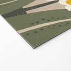 Moonlight Frog and Flowers Welcome Mat Gallery Image 2
