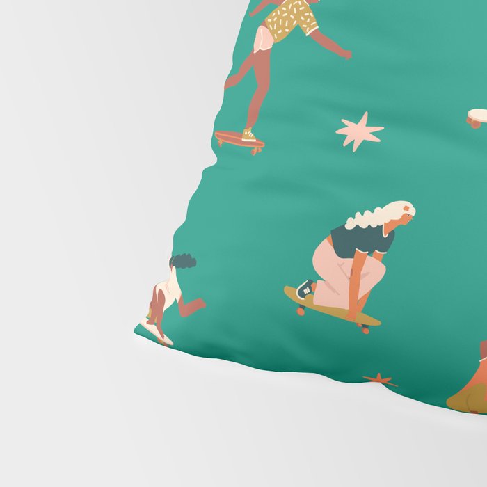 Skatepark Pillow Sham Gallery Image 4