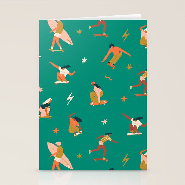 Skatepark Stationery Card Gallery Image 2