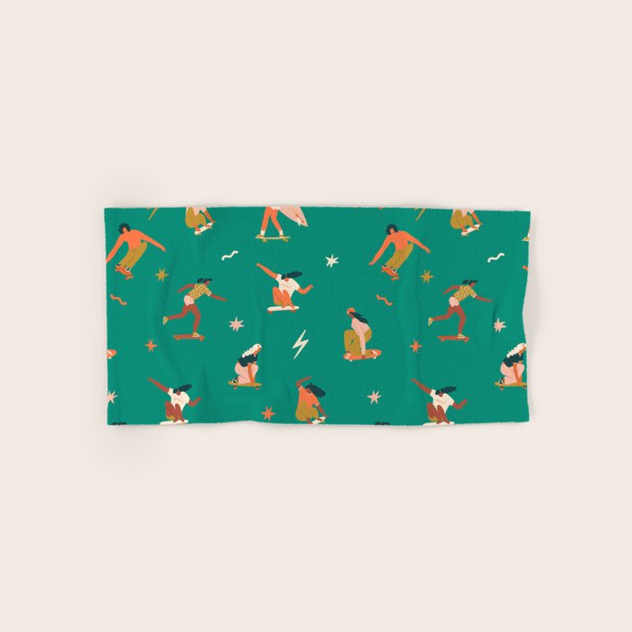 Skatepark Bath Towel Gallery Image 1
