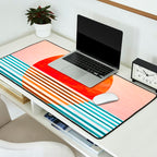 Minimalist Sunset III / Abstract Landscape Desk Mat Gallery Image 2