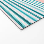 Minimalist Sunset III / Abstract Landscape Welcome Mat Gallery Image 2