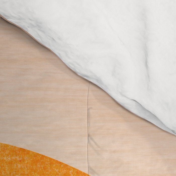 Minimalist Sunset III / Abstract Landscape Comforter Gallery Image 4