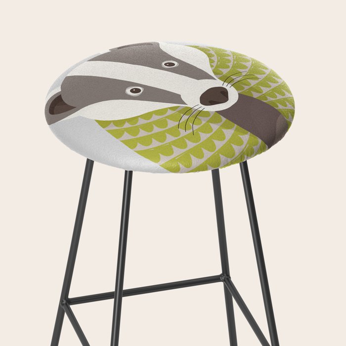 Whimsical Badger Stool Gallery Image 2