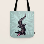 Crocodile - Mint Tote Bag Gallery Image 1