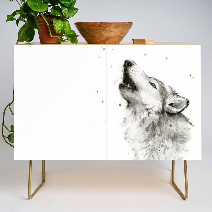 Wolf Howling Credenza Gallery Image 1