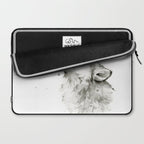 Wolf Howling Laptop Sleeve Gallery Image 2