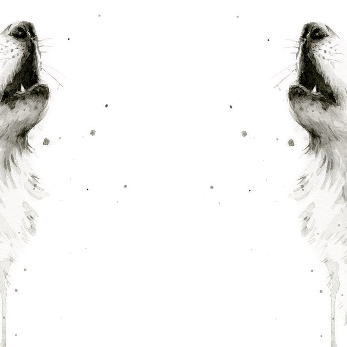 Wolf Howling Coffee Mug Gallery Image 2