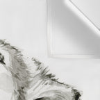 Wolf Howling Wall Tapestry Gallery Image 3